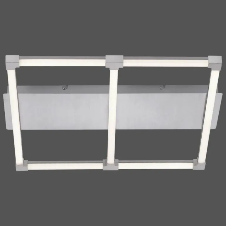 Plafonnier Leuchten-Direkt ANNE LED Acier inoxydable, 1 lumière