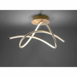 Plafonnier Leuchten-Direkt VIOLETTA LED Or, 1 lumière