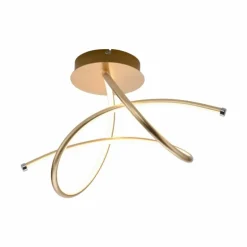 Plafonnier Leuchten-Direkt VIOLETTA LED Or, 1 lumière