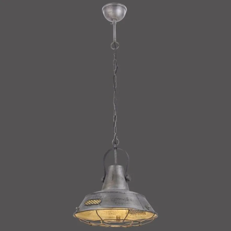 Plafonnier Leuchten-Direkt SAMIA Gris, 1 lumière