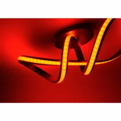 Plafonnier Leuchten-Direkt Ls-MELINDA LED Acier inoxydable, 1 lumière, Télécommandes, Changeur de couleurs