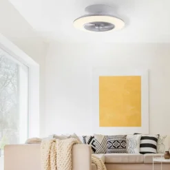 Plafonnier Leuchten-Direkt LEONARD LED, 1 lumière, Télécommandes