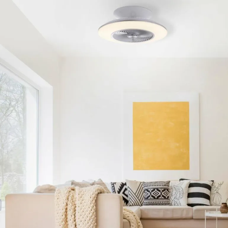 Plafonnier Leuchten-Direkt LEONARD LED, 1 lumière, Télécommandes