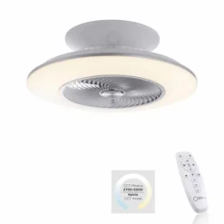 Plafonnier Leuchten-Direkt LEONARD LED, 1 lumière, Télécommandes