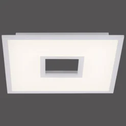 Plafonnier Leuchten-Direkt RECESS LED Blanc, 2 lumières, Télécommandes, Changeur de couleurs
