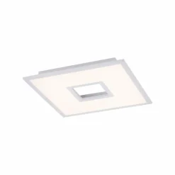 Plafonnier Leuchten-Direkt RECESS LED Blanc, 2 lumières, Télécommandes, Changeur de couleurs