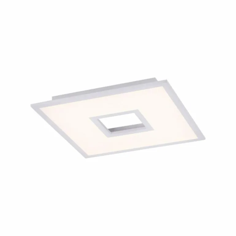 Plafonnier Leuchten-Direkt RECESS LED Blanc, 2 lumières, Télécommandes, Changeur de couleurs