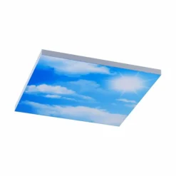 Plafonnier Leuchten-Direkt CLOUD LED Blanc, 1 lumière, Télécommandes