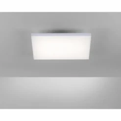 Plafonnier Leuchten-Direkt CANVAS LED Blanc, 1 lumière, Télécommandes