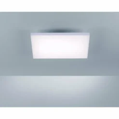 Plafonnier Leuchten-Direkt CANVAS LED Blanc, 1 lumière, Télécommandes