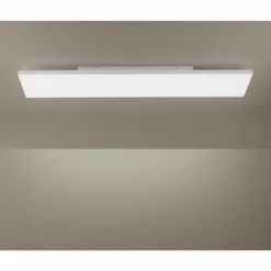 Plafonnier Leuchten-Direkt CANVAS LED Blanc, 1 lumière, Télécommandes