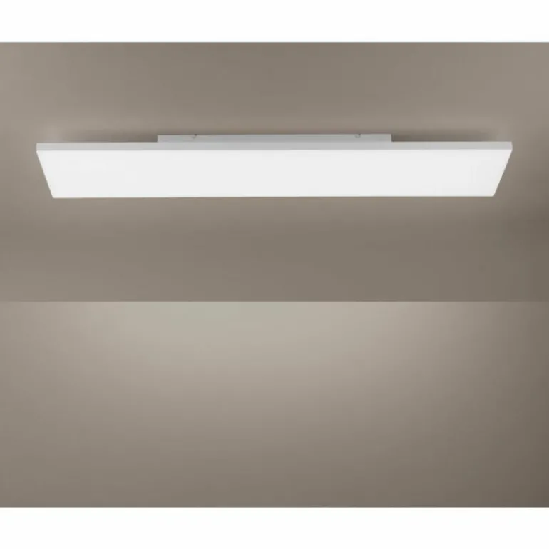 Plafonnier Leuchten-Direkt CANVAS LED Blanc, 1 lumière, Télécommandes