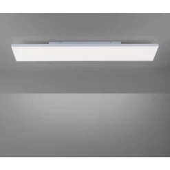 Plafonnier Leuchten-Direkt CANVAS LED Blanc, 1 lumière, Télécommandes