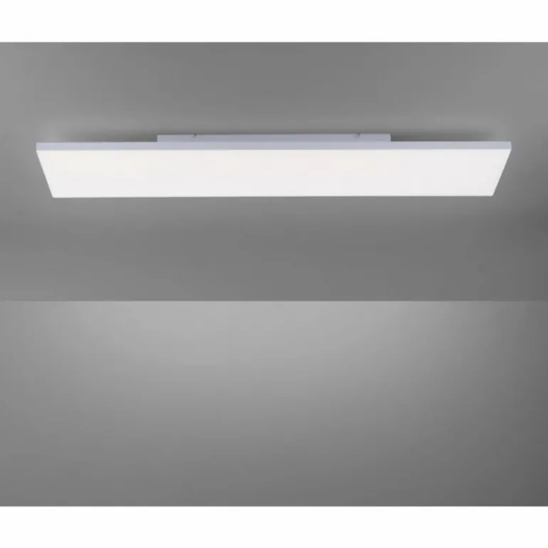 Plafonnier Leuchten-Direkt CANVAS LED Blanc, 1 lumière, Télécommandes