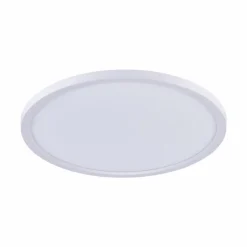 Plafonnier Leuchten-Direkt FLAT LED Blanc, 1 lumière, Télécommandes