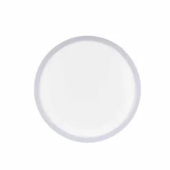 Plafonnier Leuchten-Direkt FLAT LED Blanc, 1 lumière, Télécommandes