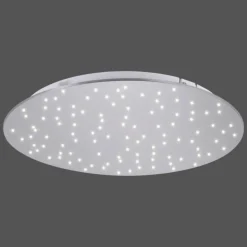 Plafonnier Leuchten-Direkt SPARKLE LED Nickel mat, 1 lumière, Télécommandes