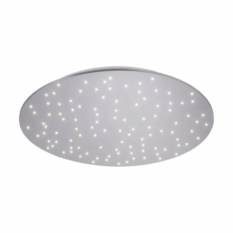 Plafonnier Leuchten-Direkt SPARKLE LED Nickel mat, 1 lumière, Télécommandes