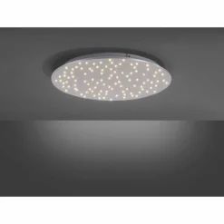 Plafonnier Leuchten-Direkt SPARKLE LED Nickel mat, 1 lumière, Télécommandes