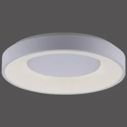 Plafonnier Leuchten-Direkt ANIKA LED Blanc, 1 lumière, Télécommandes