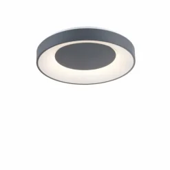 Plafonnier Leuchten-Direkt ANIKA LED Anthracite, 1 lumière, Télécommandes