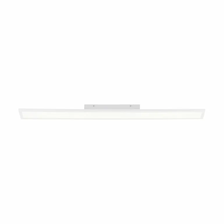 Plafonnier Leuchten-Direkt FLAT LED Blanc, 1 lumière, Télécommandes