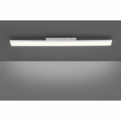 Plafonnier Leuchten-Direkt FLAT LED Blanc, 1 lumière, Télécommandes
