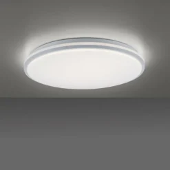 Plafonnier Leuchten-Direkt COLIN LED Blanc, 1 lumière