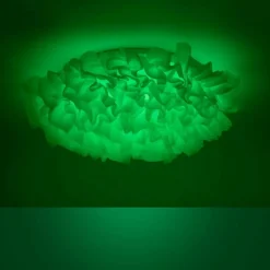 Plafonnier Leuchten-Direkt LOLAsmart-NAOMI LED Blanc, 1 lumière, Télécommandes, Changeur de couleurs