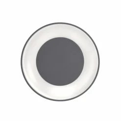 Plafonnier Leuchten-Direkt LOLAsmart-ANIKA LED Anthracite, 1 lumière, Télécommandes, Changeur de couleurs