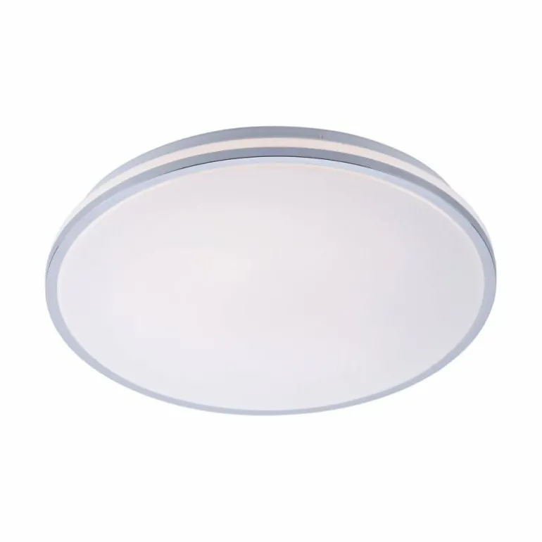 Plafonnier Leuchten-Direkt ISABELL LED Chrome, 1 lumière