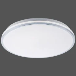 Plafonnier Leuchten-Direkt ISABELL LED Chrome, 1 lumière