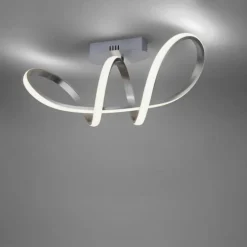 Plafonnier Leuchten-Direkt MARIA LED Aluminium, 1 lumière