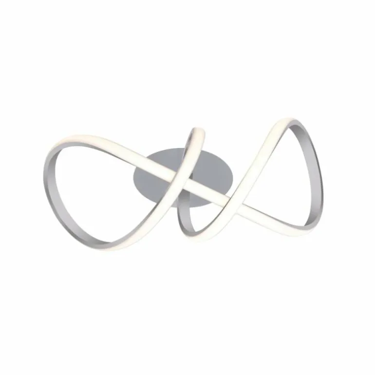 Plafonnier Leuchten-Direkt MARIA LED Aluminium, 1 lumière