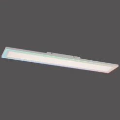 Plafonnier Leuchten-Direkt EDGING LED Blanc, 1 lumière, Télécommandes