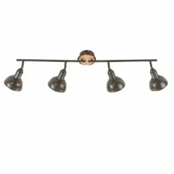 Plafonnier Leuchten-Direkt SWAMP Écru, 4 lumières