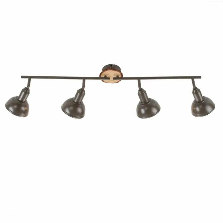 Plafonnier Leuchten-Direkt SWAMP Écru, 4 lumières