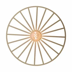 Plafonnier Leuchten-Direkt SPIKE Laiton, 1 lumière