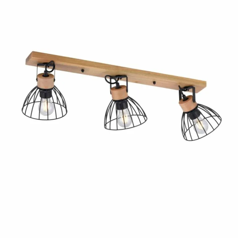 Plafonnier Leuchten-Direkt LAMI Écru, 3 lumières