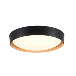 Plafonnier Leuchten-Direkt EMILIA LED Écru, Noir, 1 lumière