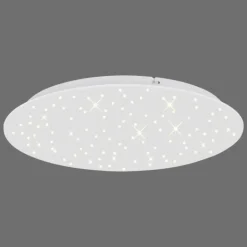 Plafonnier Leuchten-Direkt SPARKLE LED Blanc, 1 lumière, Télécommandes