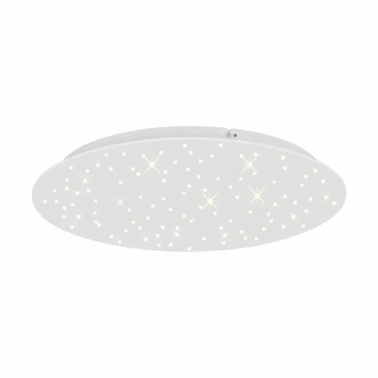 Plafonnier Leuchten-Direkt SPARKLE LED Blanc, 1 lumière, Télécommandes