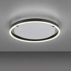 Plafonnier Leuchten-Direkt RITUS LED Anthracite, 1 lumière