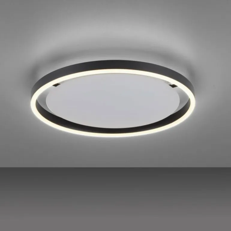 Plafonnier Leuchten-Direkt RITUS LED Anthracite, 1 lumière