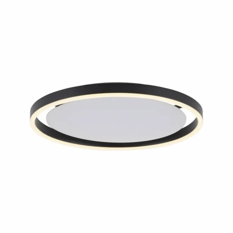 Plafonnier Leuchten-Direkt RITUS LED Anthracite, 1 lumière