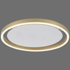 Plafonnier Leuchten-Direkt RITUS LED Laiton, 1 lumière
