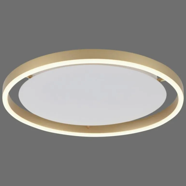 Plafonnier Leuchten-Direkt RITUS LED Laiton, 1 lumière