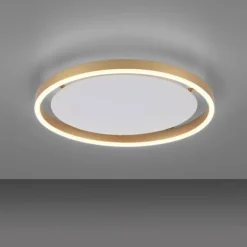 Plafonnier Leuchten-Direkt RITUS LED Laiton, 1 lumière