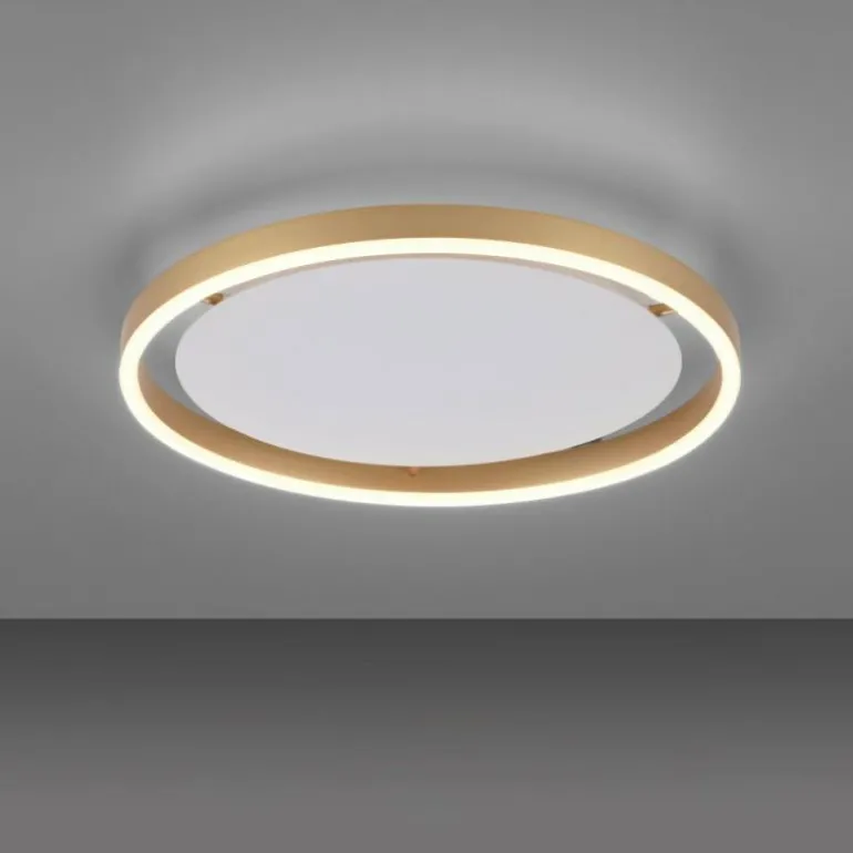 Plafonnier Leuchten-Direkt RITUS LED Laiton, 1 lumière
