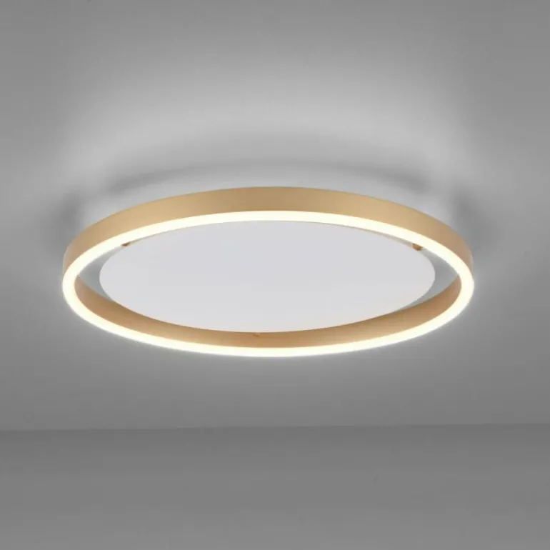Plafonnier Leuchten-Direkt RITUS LED Laiton, 1 lumière